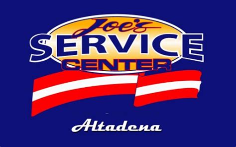 joe's service center in altadena.